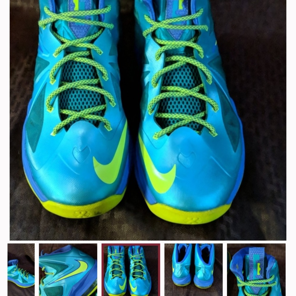 Nike Lebron size 5 kids Slightly used